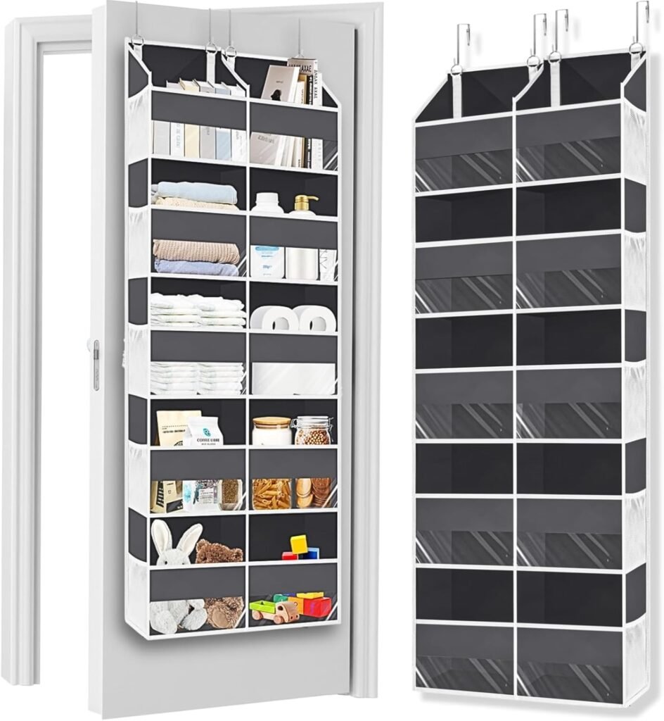 Extra Large Behind Door Storage of 10 Compartments
