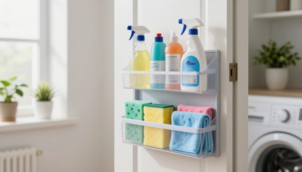 over-the-door cleaning supply organizers over-the-door cleaning supply organizers