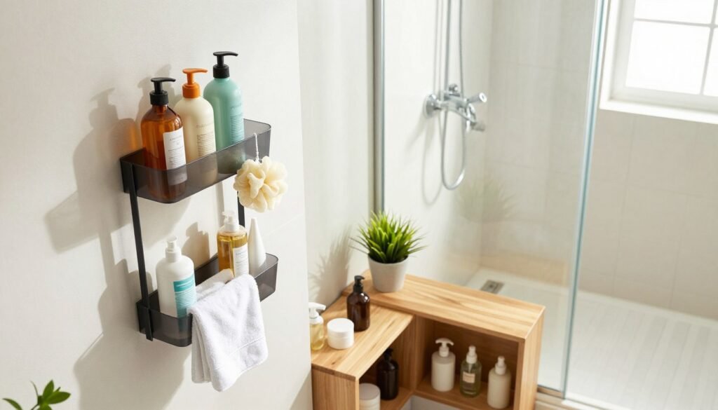 shower storage shower storage