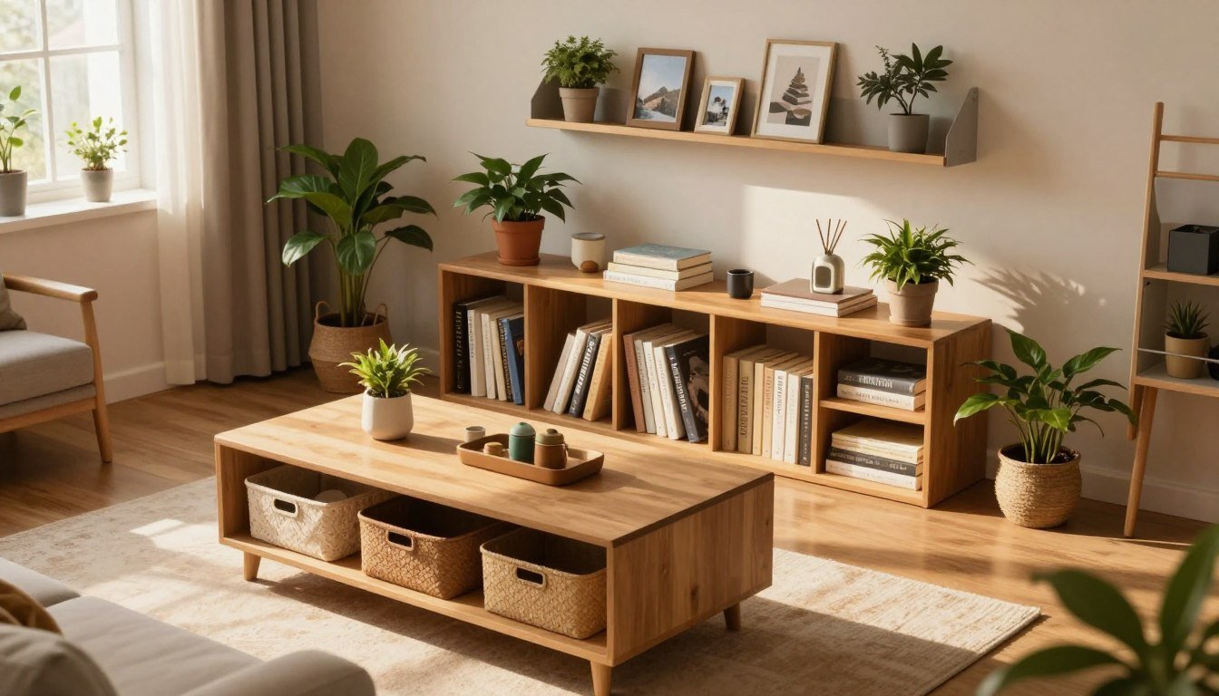 hidden storage ideas for small apartments