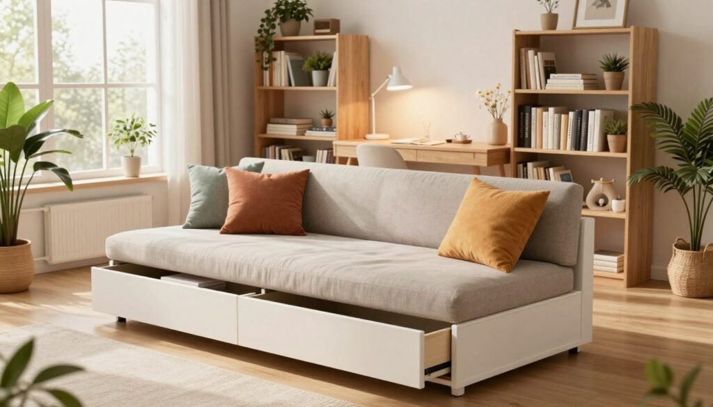 studio apartment storage ideas